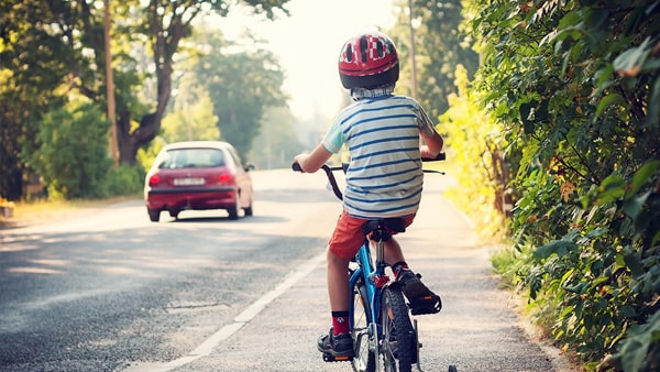 When you drive through an area where children are playing, you should expect them: