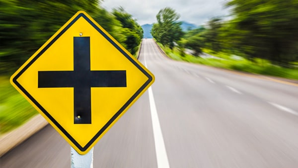 This sign warns drivers to _____________.