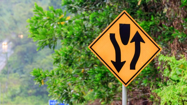 This sign means:
