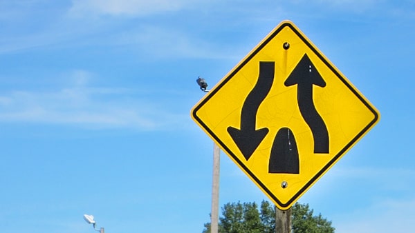 This sign means: