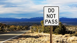 This sign indicates that the driver should _____________.