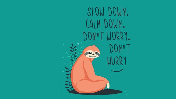 You should usually drive slower when: