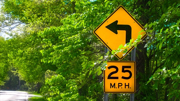 This sign means: