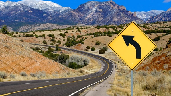 This sign is used to warn drivers about: