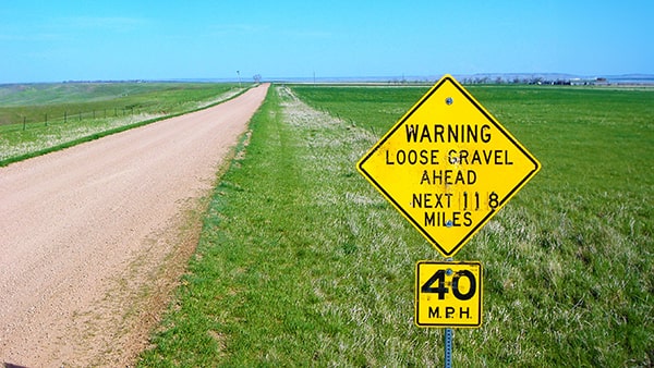 This sign alerts the driver of __________.