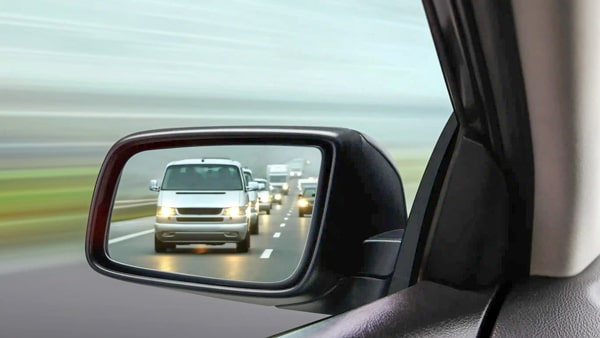 Checking traffic behind you:
