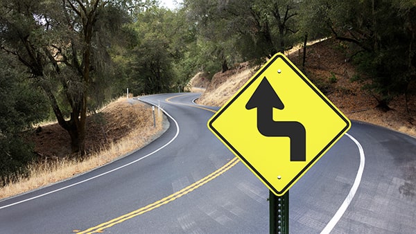 This sign warns drivers to  _________________.