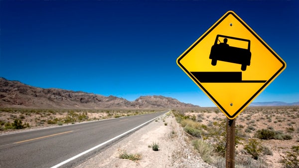 What should you be most concerned about when you see this sign?