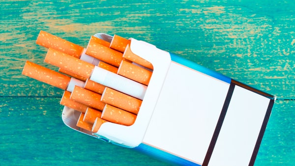 Preparing to smoke and smoking while driving:
