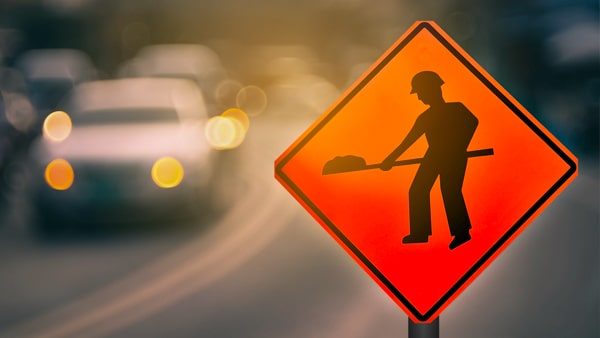 This sign warns drivers that _____________.